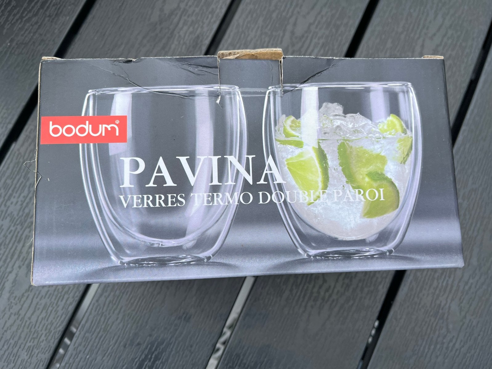 Bodum Pavina Dubbelwandige Koffie Glazen - Set van 2, Nieuw, Bodum, Ophalen of Verzenden, Glas
