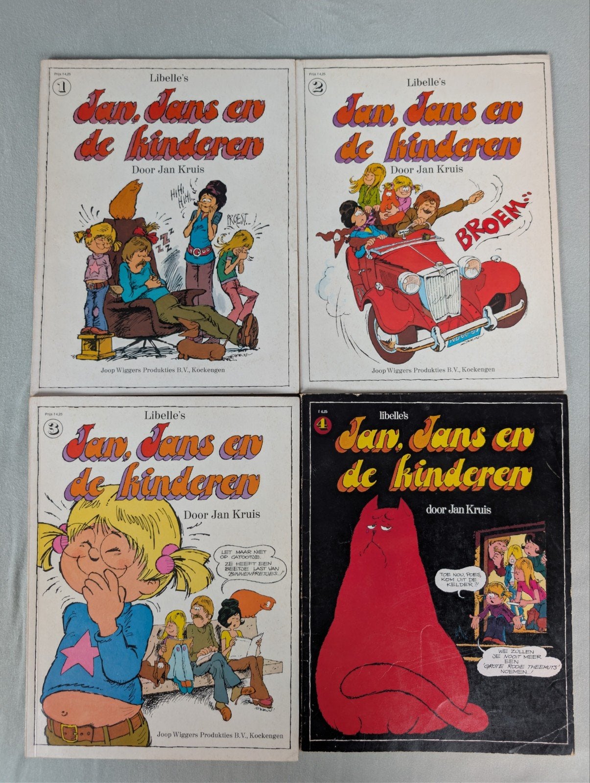 Jan, Jans en de kinderen, Boeken, Meerdere stripboeken, Ophalen of Verzenden, Gelezen