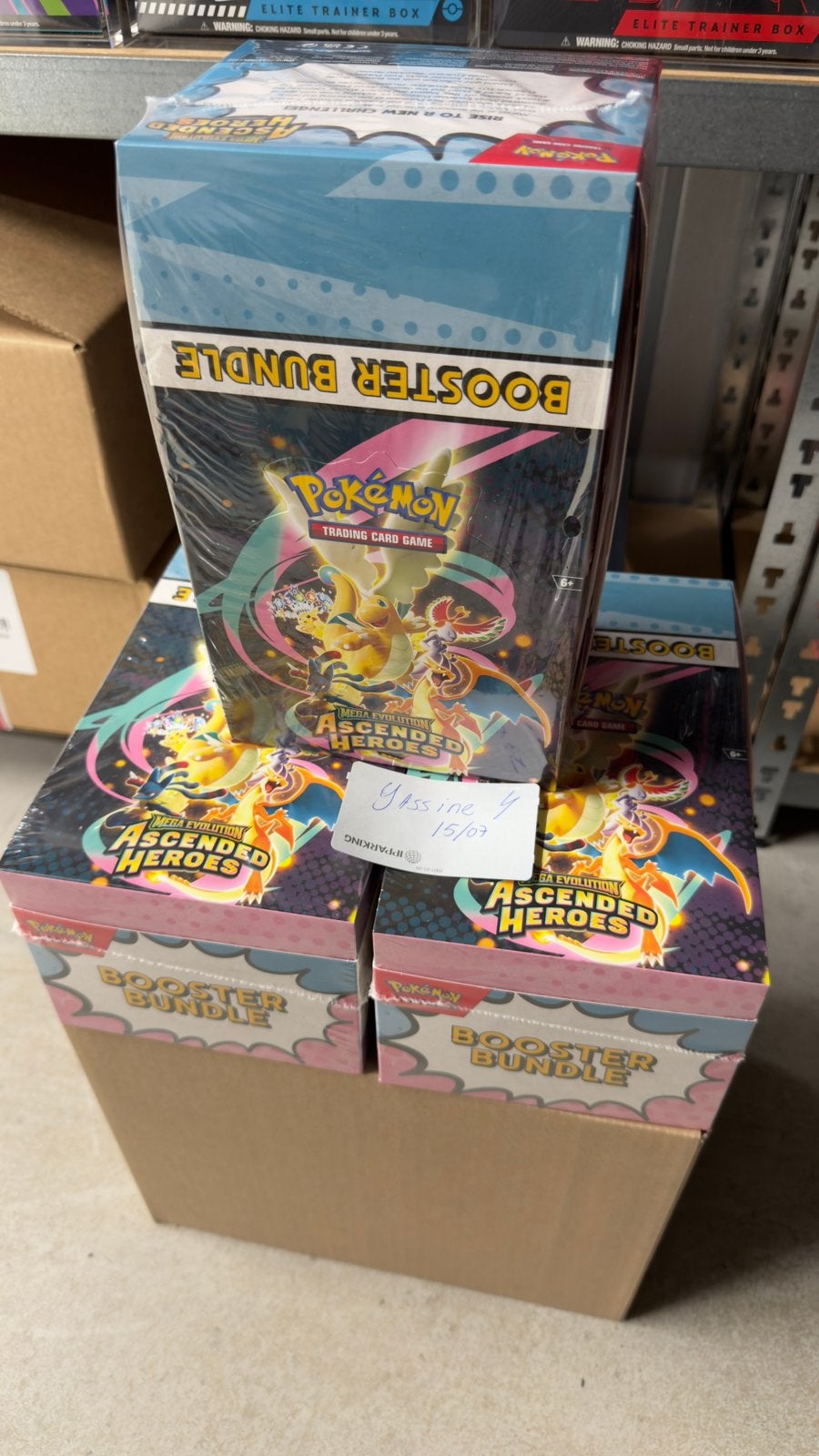 Ascended Heroes Booster Display, Ophalen, Zo goed als nieuw, Booster