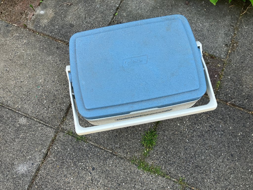 coleman koelbox + 4 elementen, Ophalen, Gebruikt, Koelbox, Koelelement