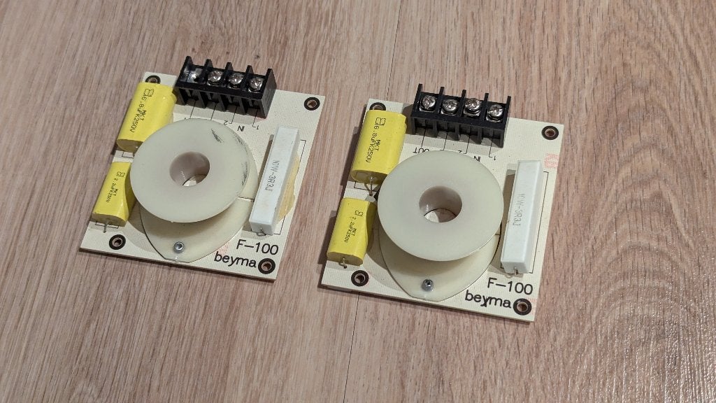 Beyma F-100 hoogfilter 2x, Ophalen of Verzenden, Overige merken