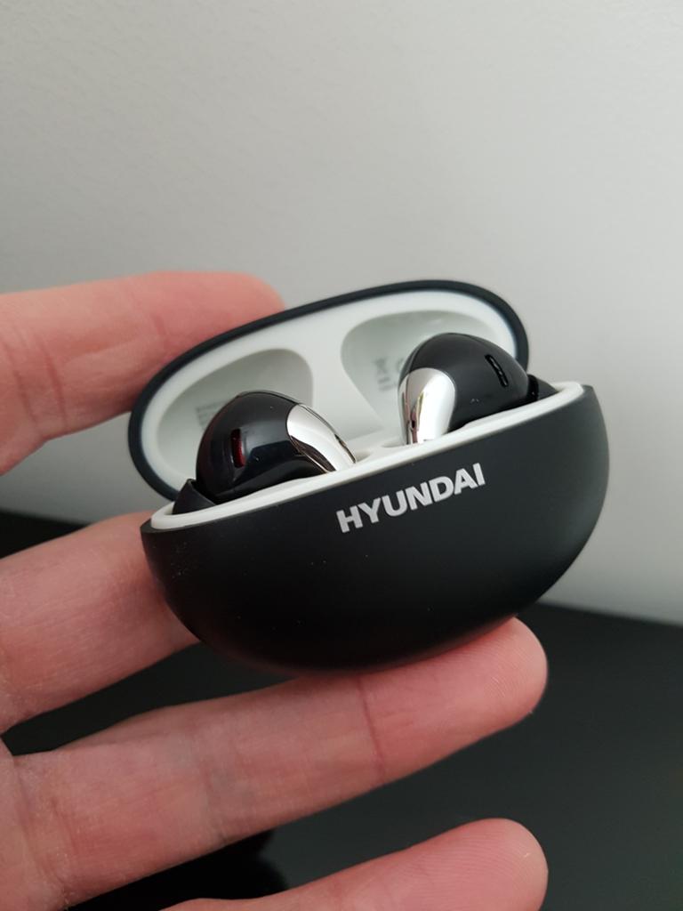 Hyundai Oordopjes, Telecommunicatie, Zwart, In gehoorgang (in-ear), Overige merken, Bluetooth