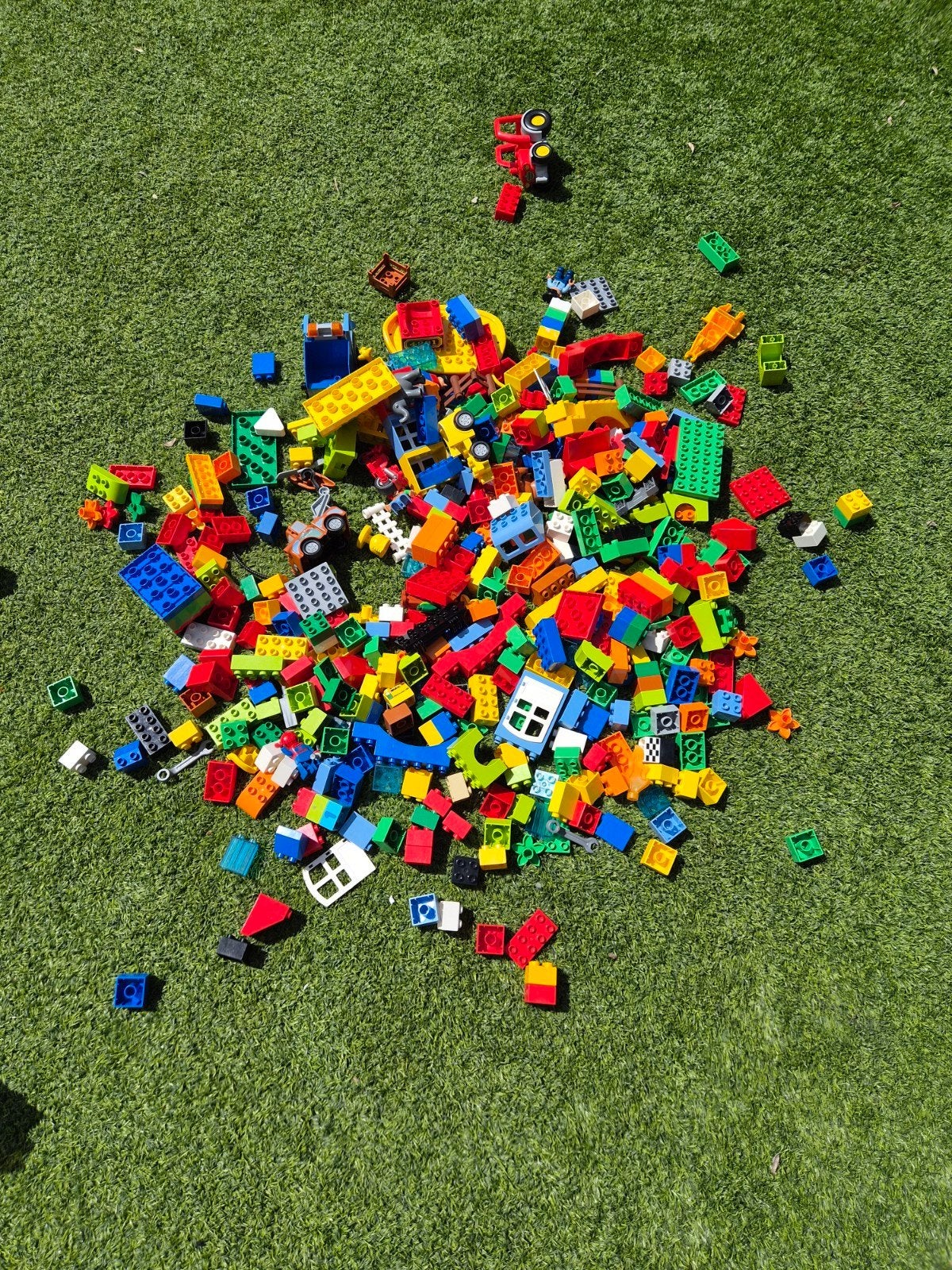 Grote collectie Duplo: Dieren, voertuigen, figuren en meer!, Gebruikt, Overige thema's, Ophalen of Verzenden, Duplo
