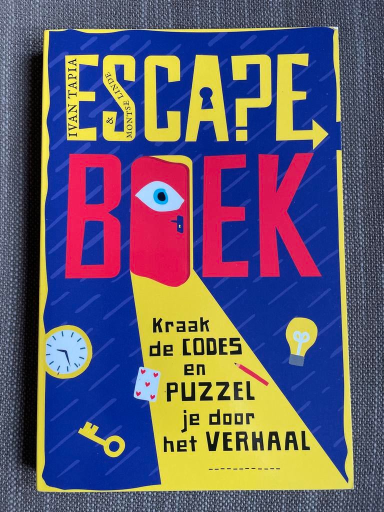 Ivan Tapia - Escape boek, Boeken, Kinderboeken | Jeugd | 10 tot 12 jaar, Ophalen of Verzenden, Zo goed als nieuw, Ivan Tapia; Linde Montse