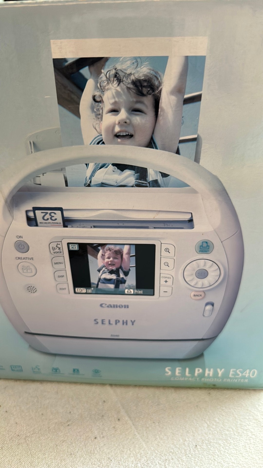 Canon Selphy ES40, Computers en Software, Printers, Fotoprinter, Ophalen of Verzenden, Zo goed als nieuw, Overige technieken