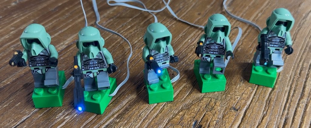 lego starwars kashyyyk trooper licht set, Kinderen en Baby's, Gebruikt, Star Wars, Lego, Ophalen of Verzenden