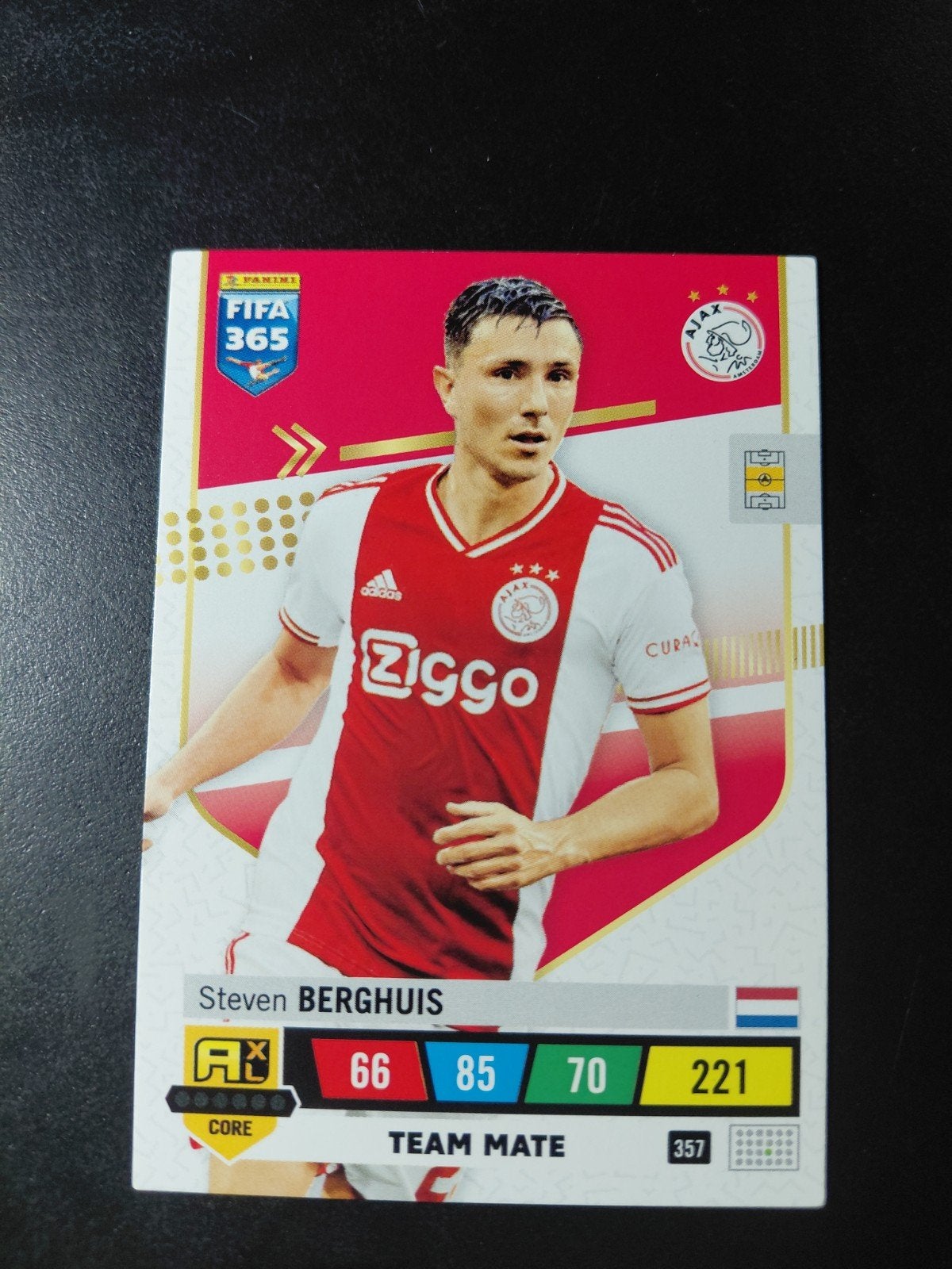 steven berghuis (afc ajax) panini, Verzamelen, Ophalen of Verzenden, Zo goed als nieuw, Ajax, Poster, Plaatje of Sticker