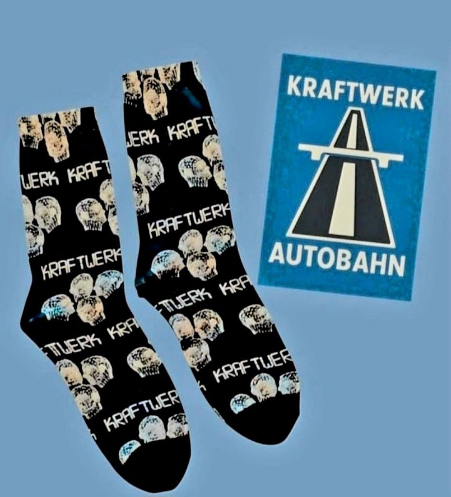 KRAFTWERK SOKKEN  + BLANCO WENSKAART KRAFTWERK, Ophalen of Verzenden, Nieuw