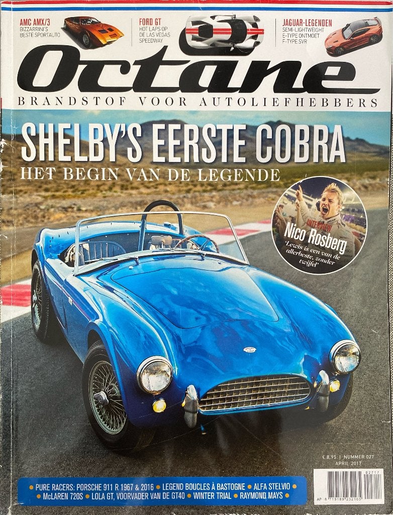 Octane Magazine #27 - Shelby Cobra, Nico Rosberg, Gelezen, Diverse, Algemeen, Ophalen of Verzenden