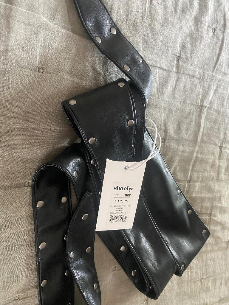 Nieuwe wikkel taille ceintuur Shoeby  L/XL, Kleding | Dames, Riemen en Ceinturen, Zwart, Nieuw, Tailleriem, Ophalen of Verzenden