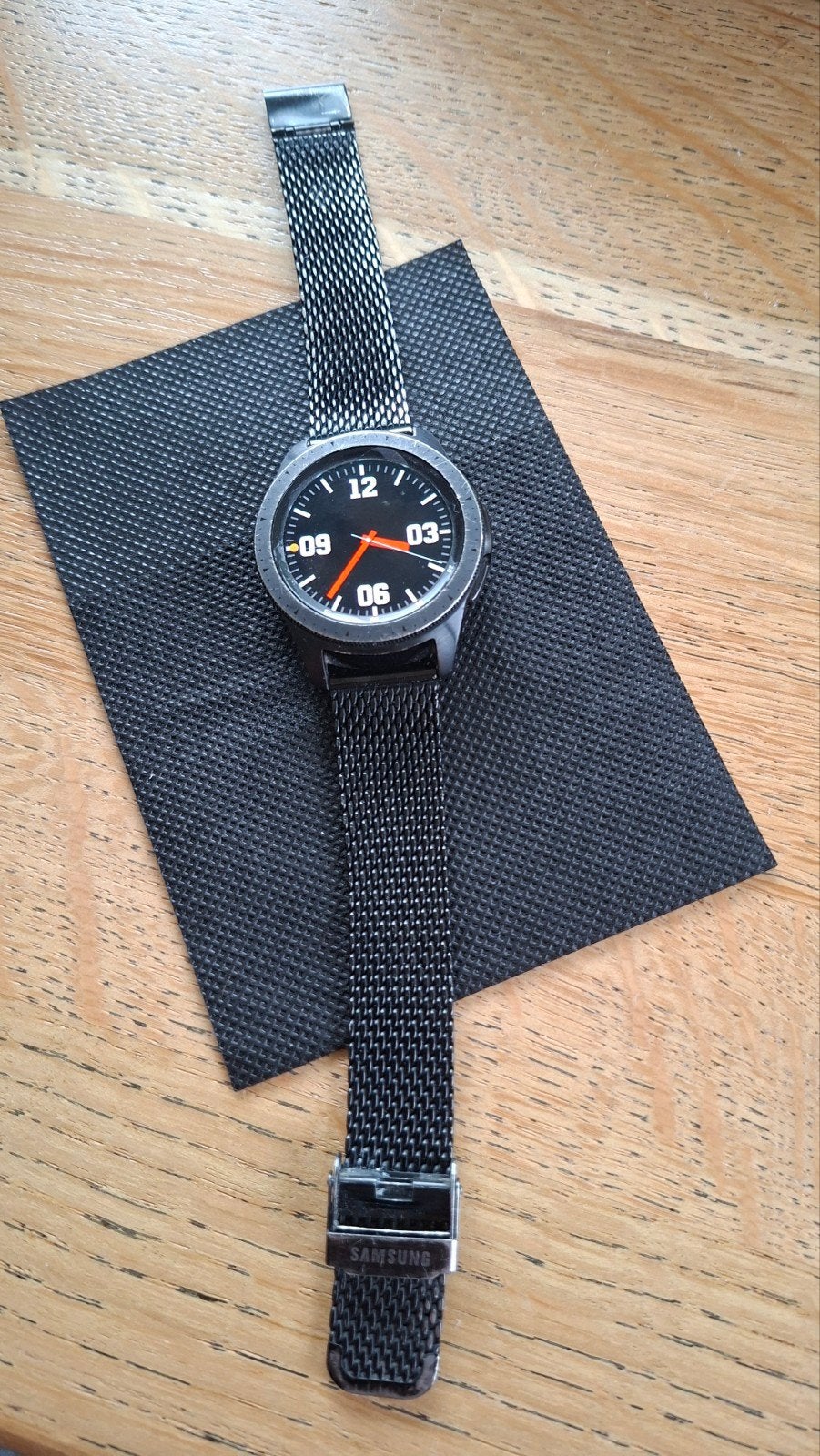 Samsung Galaxy Smartwatch Midnight Special Edition, Gebruikt, Zwart, Ophalen of Verzenden, Samsung