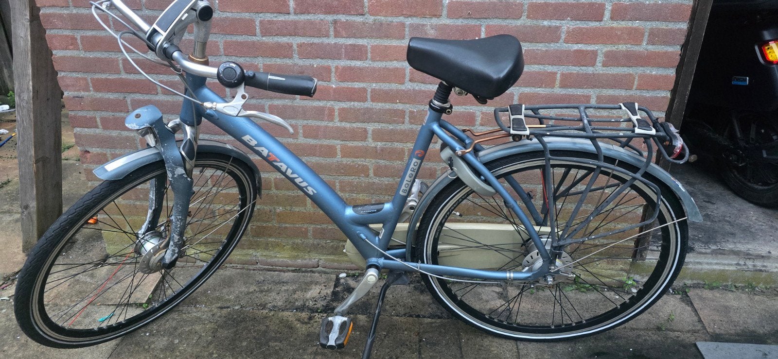 Batavus damesfiets - Gebruikt, Fietsen en Brommers, Ophalen, Velgrem, Versnellingen, Batavus
