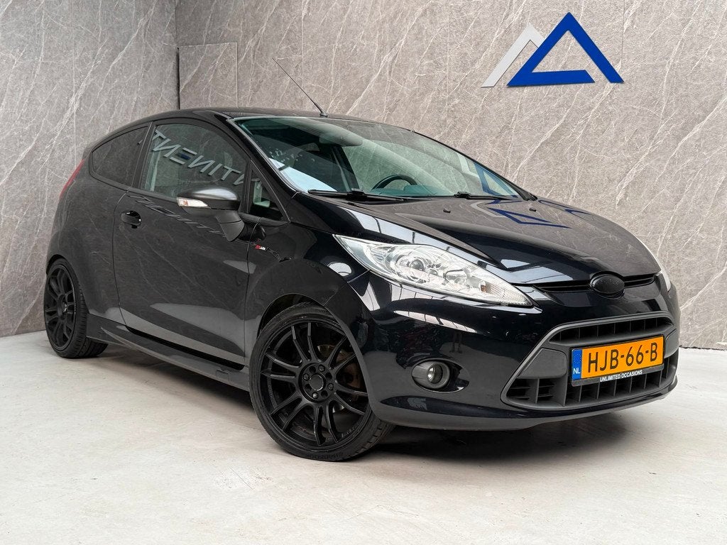 Ford FIESTA 1.6 Ghia 120 PK / Onderhouden / Leder / APK / St, 1596 cc, Gebruikt, Zwart, 4 cilinders