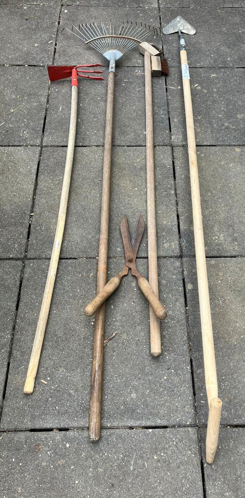 Tuingereedschap, Ophalen, Gebruikt
