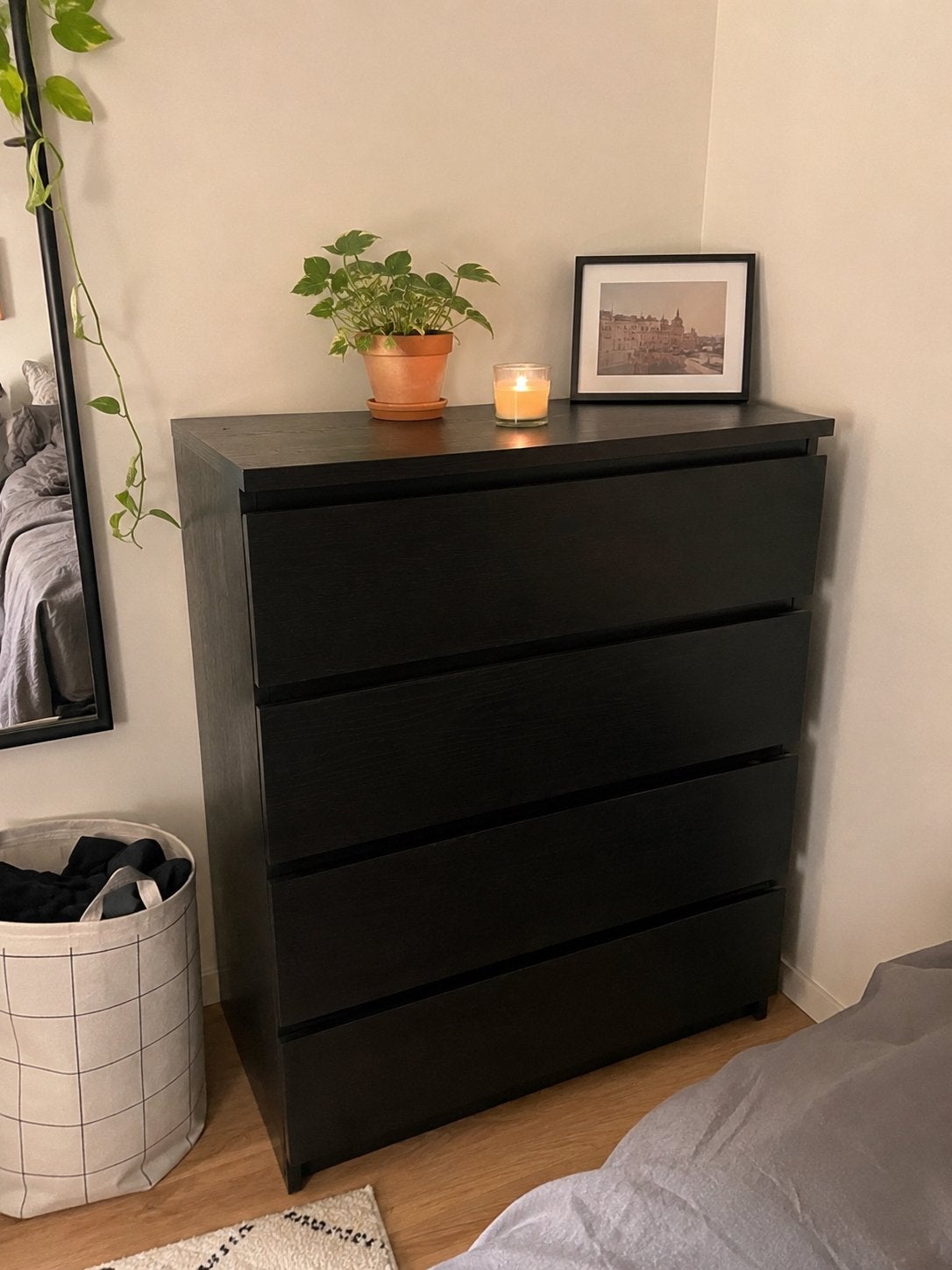 Ikea Malm ladekast, Ophalen