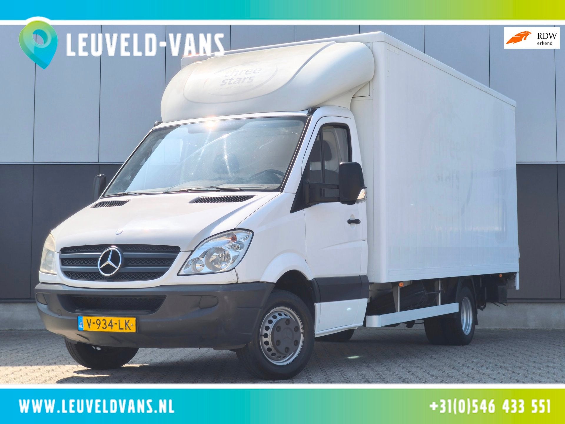 Mercedes-Benz Sprinter 516 432 AUTOMAAT BAKWAGEN MET LAADKLE, Auto's, Euro 5, Gebruikt, 4 cilinders, Bedrijf