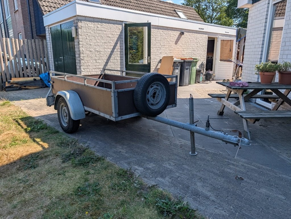 Kar/aanhanger | solide eenassige aanhangwagen, Auto diversen, Aanhangers en Bagagewagens, Ophalen, Gebruikt