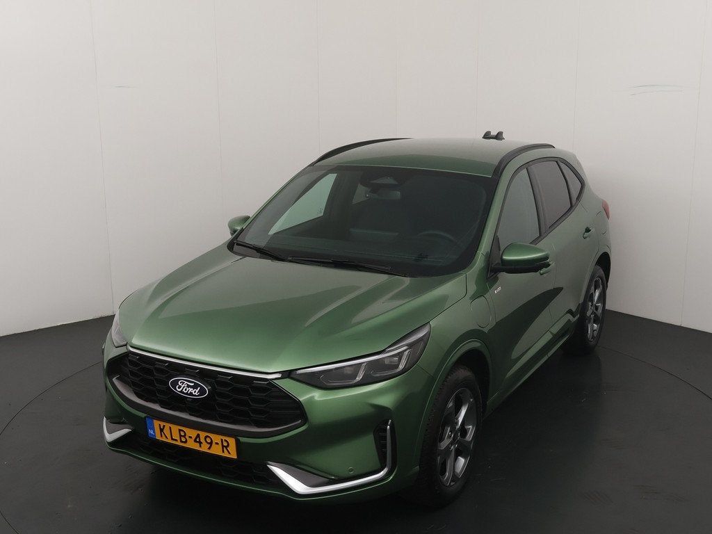 Ford Kuga 2.5 PHEV 243 pk ST-Line X | Trekhaak I AGR stoelen, Auto's, Ford, 12 maanden, Gebruikt, Zwart, Bedrijf