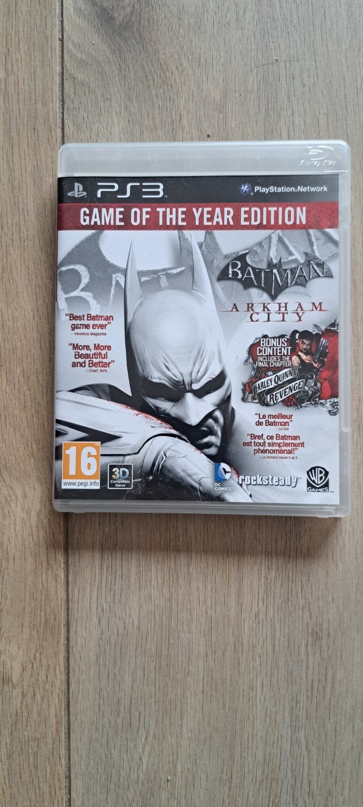 Batman: Arkham City Game of the Year Edition PS3, Spelcomputers en Games, Games | Sony PlayStation 3, Gebruikt, 1 speler, Vanaf 16 jaar