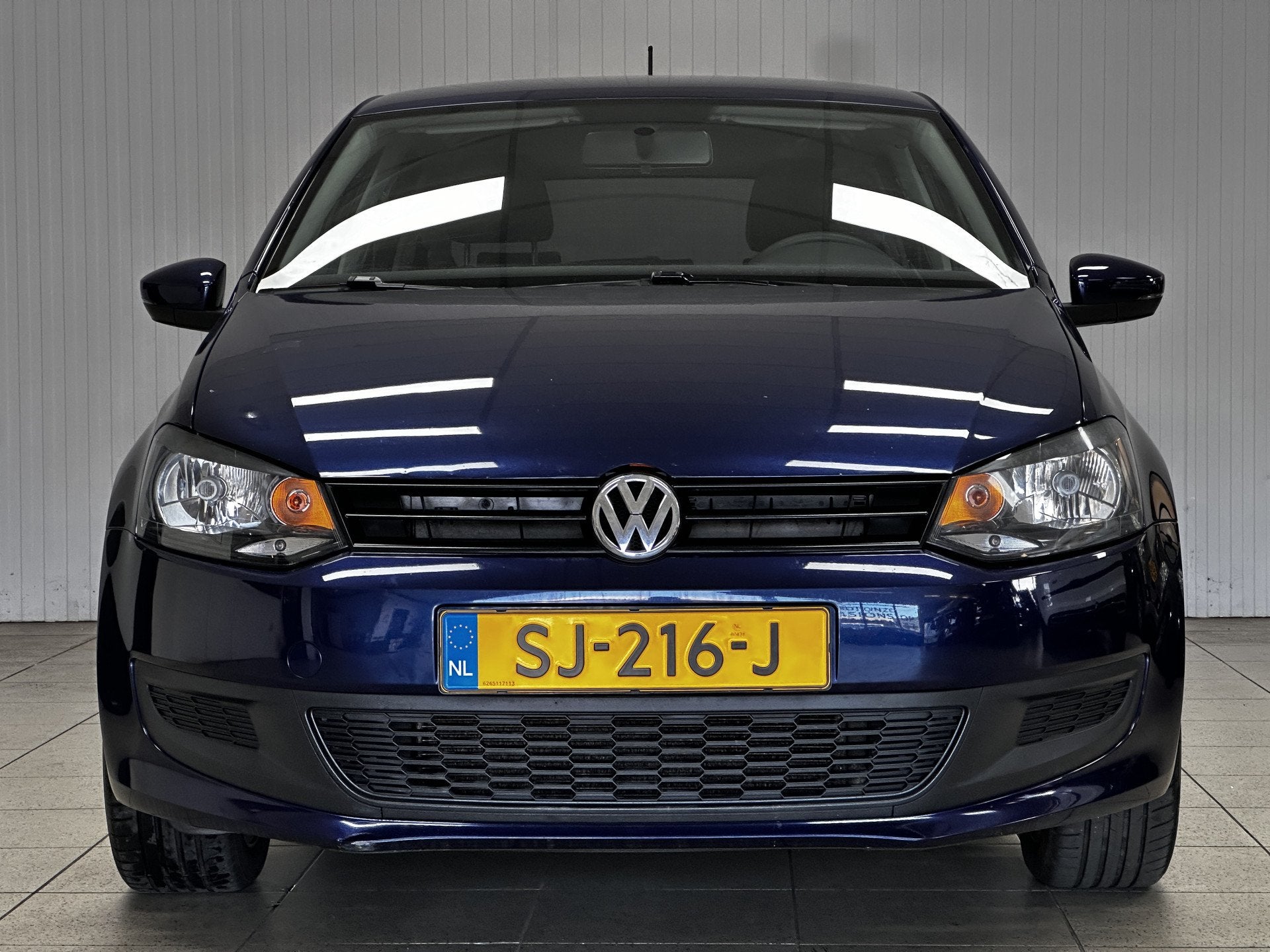 Volkswagen Polo 1.2-12V Trendline/ Distributieketting vervan, Auto's, Voorwielaandrijving, Euro 5, Blauw, 1198 cc