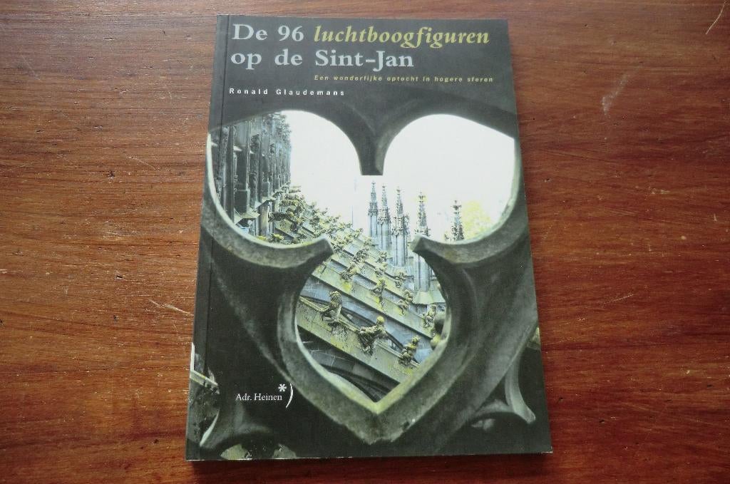 boek - De 96 luchtboogfiguren op de Sint-Jan / Den Bosch, Boeken, Ophalen of Verzenden, Zo goed als nieuw