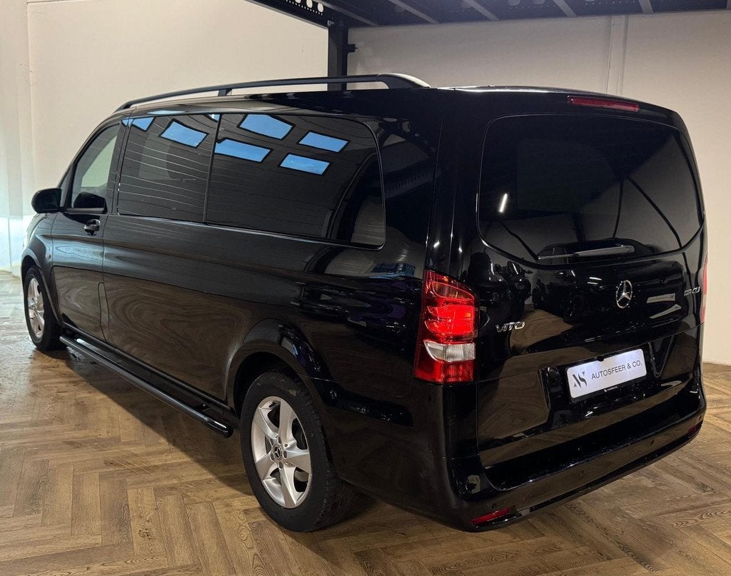 Mercedes-Benz Vito 116 CDI Extra Lang DC Comfort KEYLESS CAM, Auto's, Automaat, Achterwielaandrijving, Gebruikt, Zwart