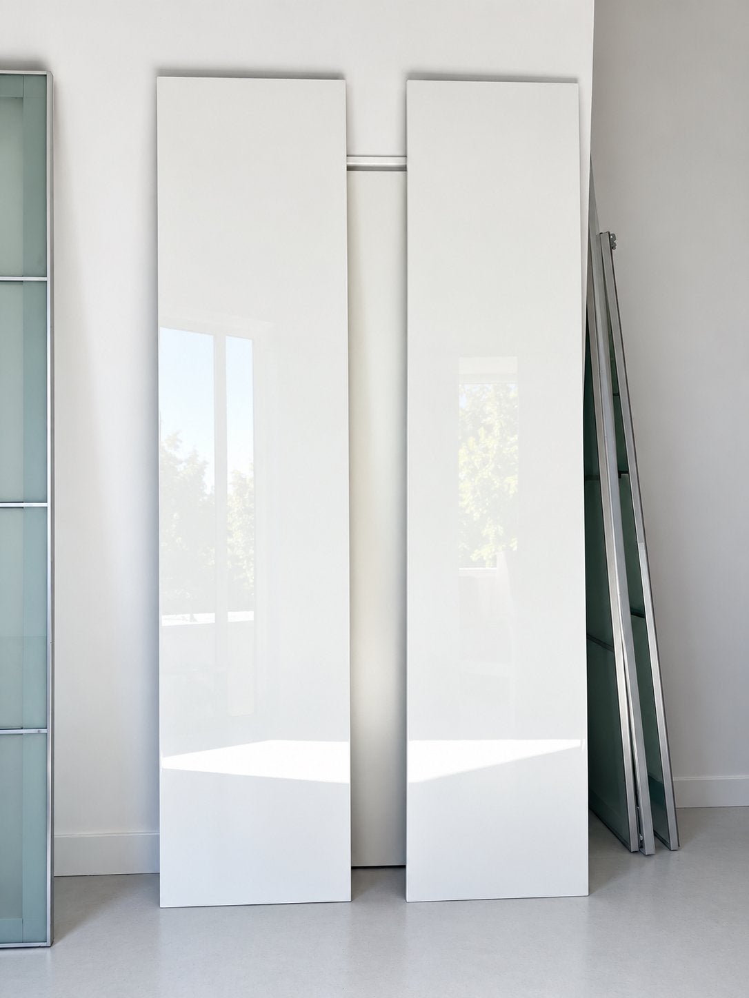 2x IKEA FÄRDAL deur hoogglans wit 50x229 cm – PAX, Ophalen, Zo goed als nieuw, 50 tot 100 cm, 200 cm of meer