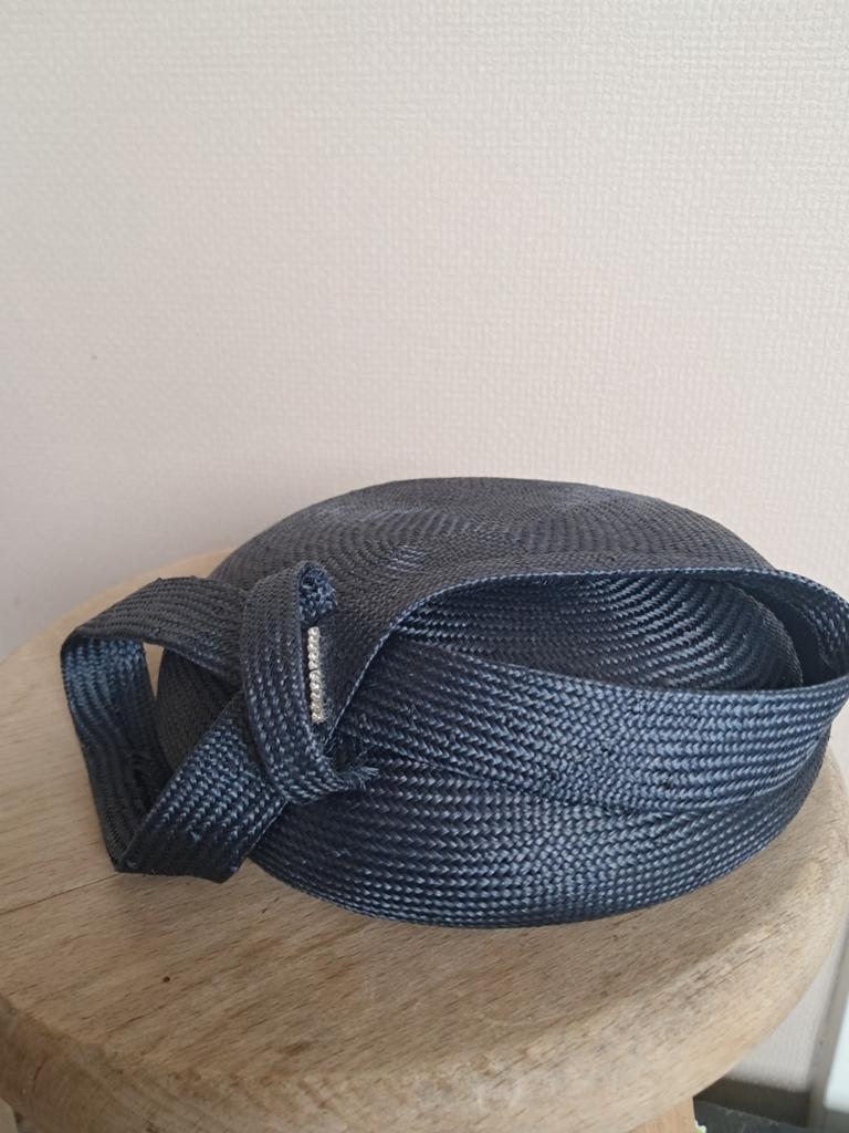 Zomer hoed dopje. Dames. Blauw., Kleding | Dames, Hoeden en Petten, Ophalen of Verzenden, Zo goed als nieuw, One size fits all