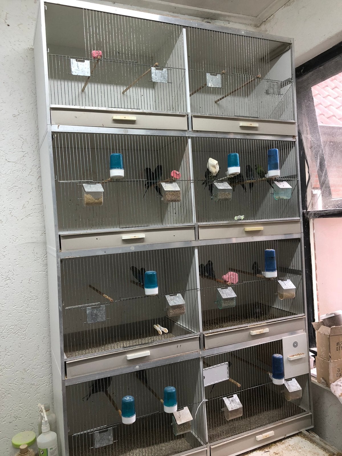 GEHU kooien, Ophalen, Zo goed als nieuw, Vogelkooi