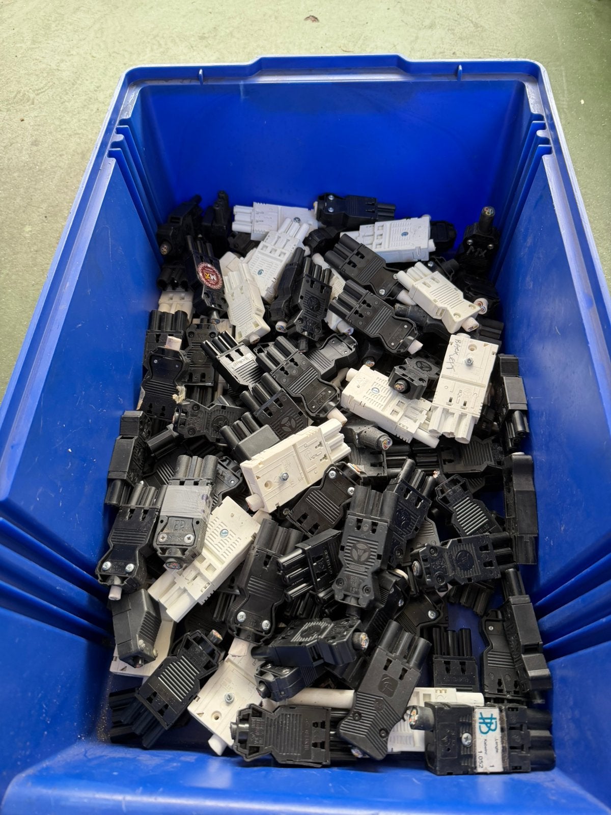 156x Wieland GST18 connectoren, Gebruikt, ., Ophalen of Verzenden, Wieland