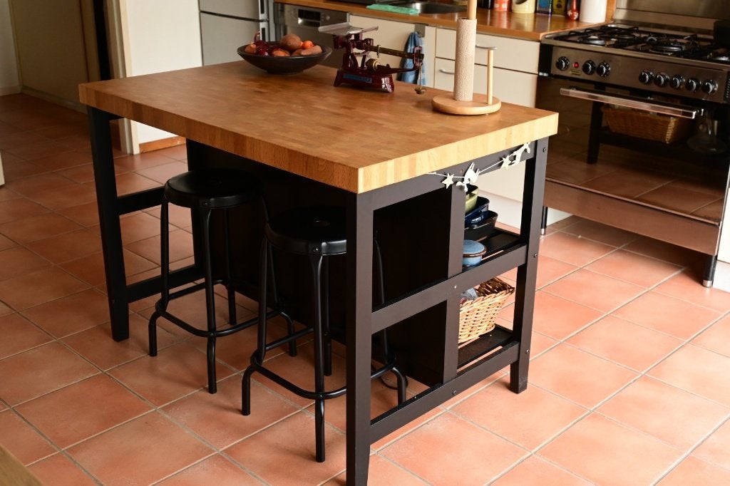 IKEA VADHOLMA Keukeneiland, Ophalen, 50 tot 100 cm, Zo goed als nieuw, 25 tot 50 cm