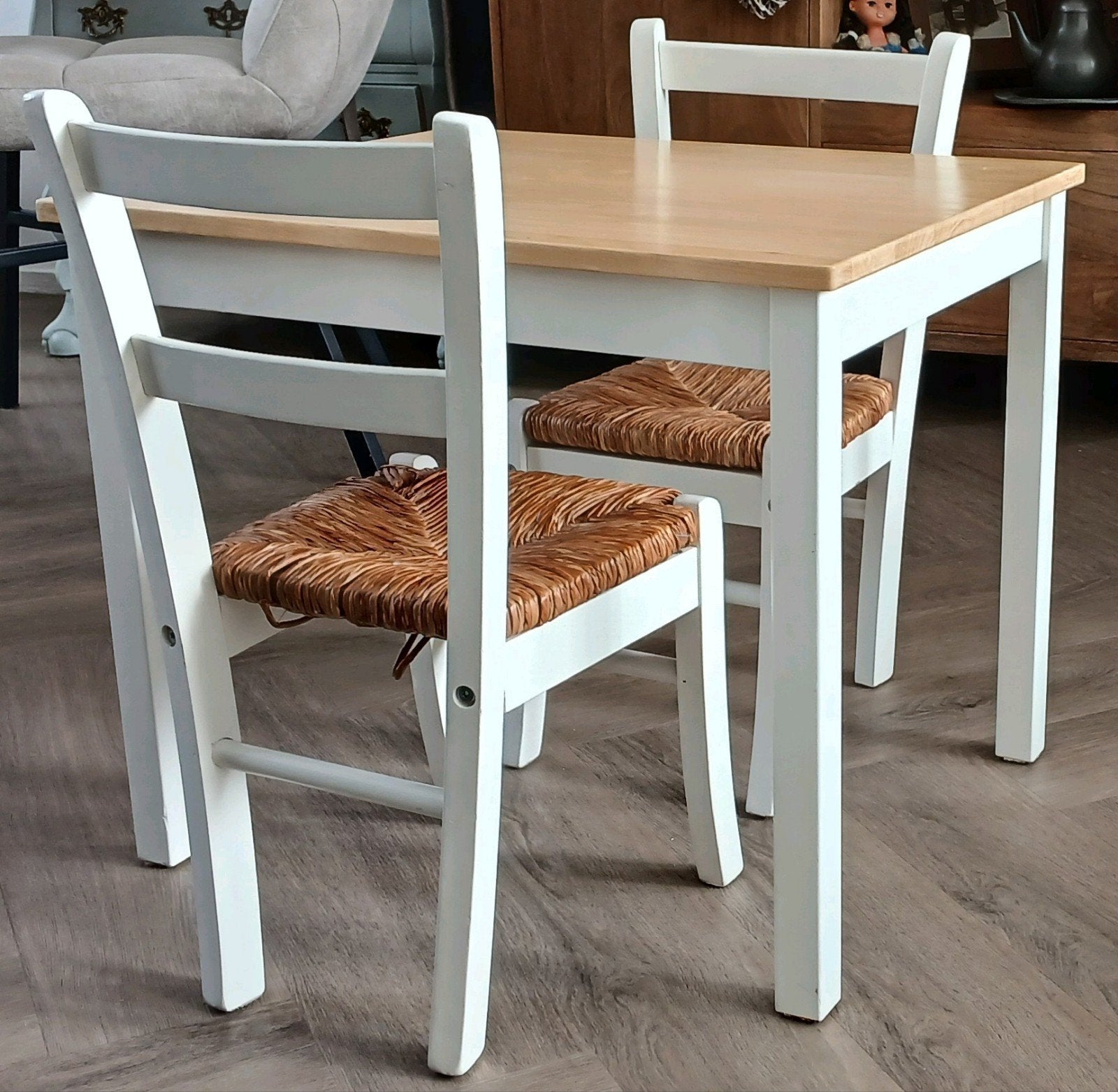 Ikea kinderset: tafel met 2 stoeltjes, Ophalen, Gebruikt, Tafel(s) en Stoel(en)