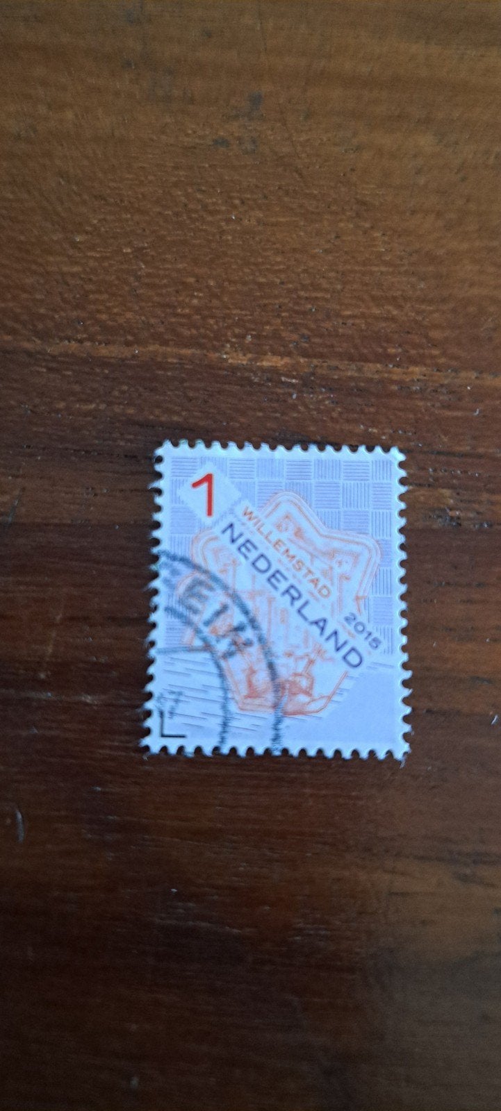 Zegel Mooi NEDERLAND. gestempeld.  2015 ., Ophalen of Verzenden