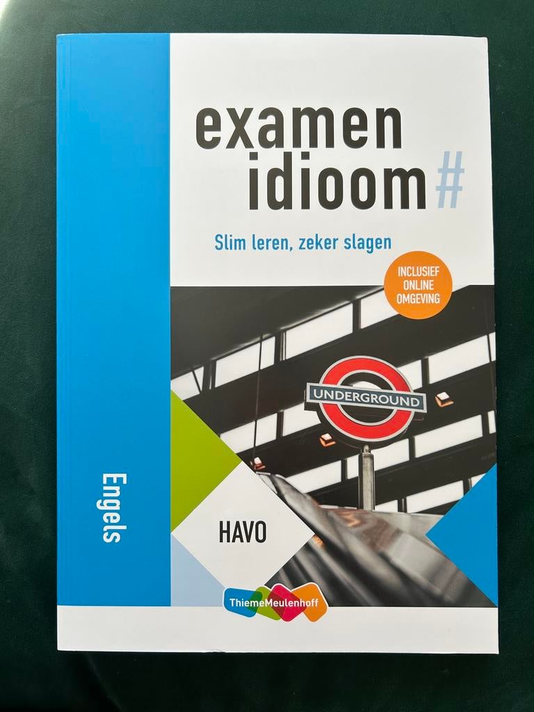Examenidioom Engels Havo, Ophalen of Verzenden, Zo goed als nieuw, HAVO, Engels