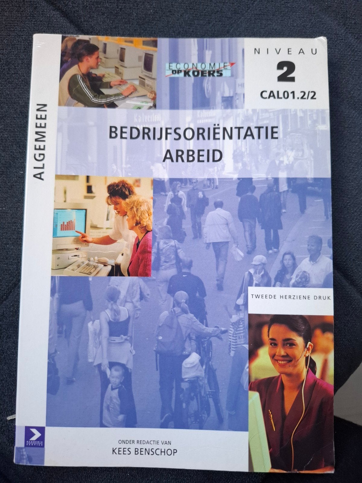 Bedrijfsoriëntatie Arbeid - Economie op Koers Niveau 2, Kees Benschop, Ophalen of Verzenden, Zo goed als nieuw, MBO