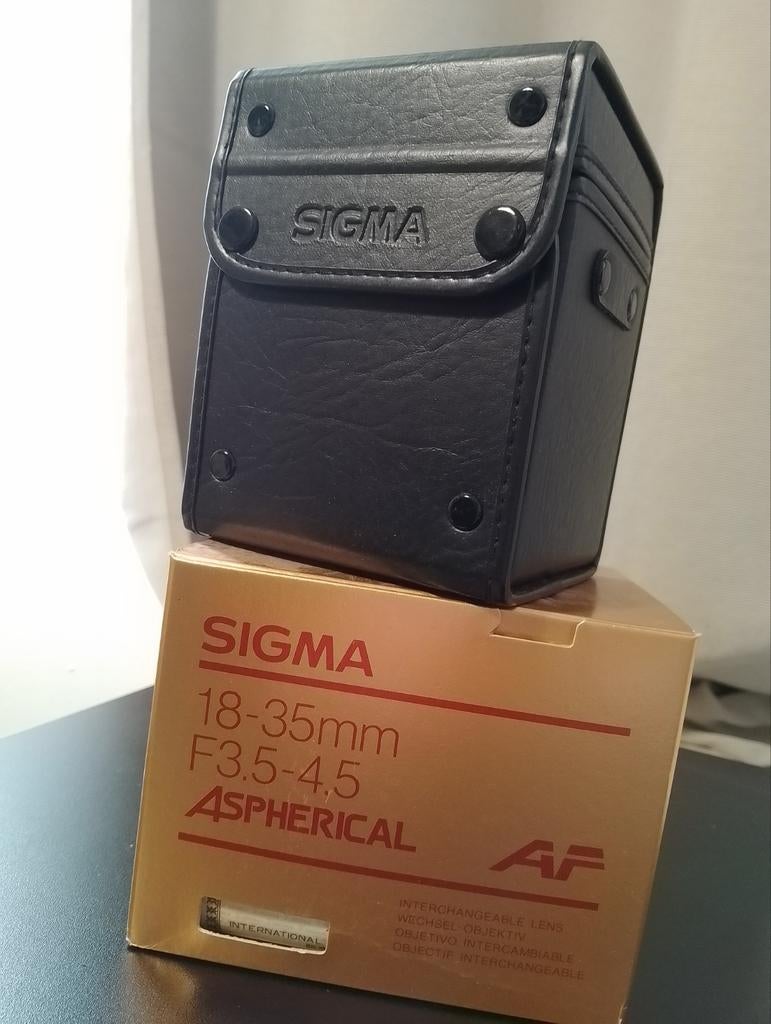 Sigma 18-35mm F3.5-4.5 Aspherical Groothoeklens, Audio, Tv en Foto, Fotografie | Lenzen en Objectieven, Ophalen, Groothoeklens
