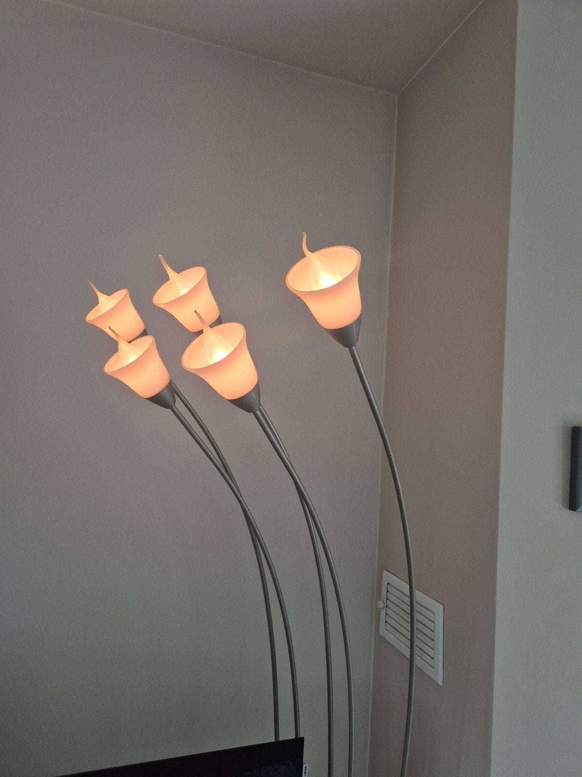 vloerlamp staand met keramiek kelk, Ophalen, Zo goed als nieuw, 150 tot 200 cm
