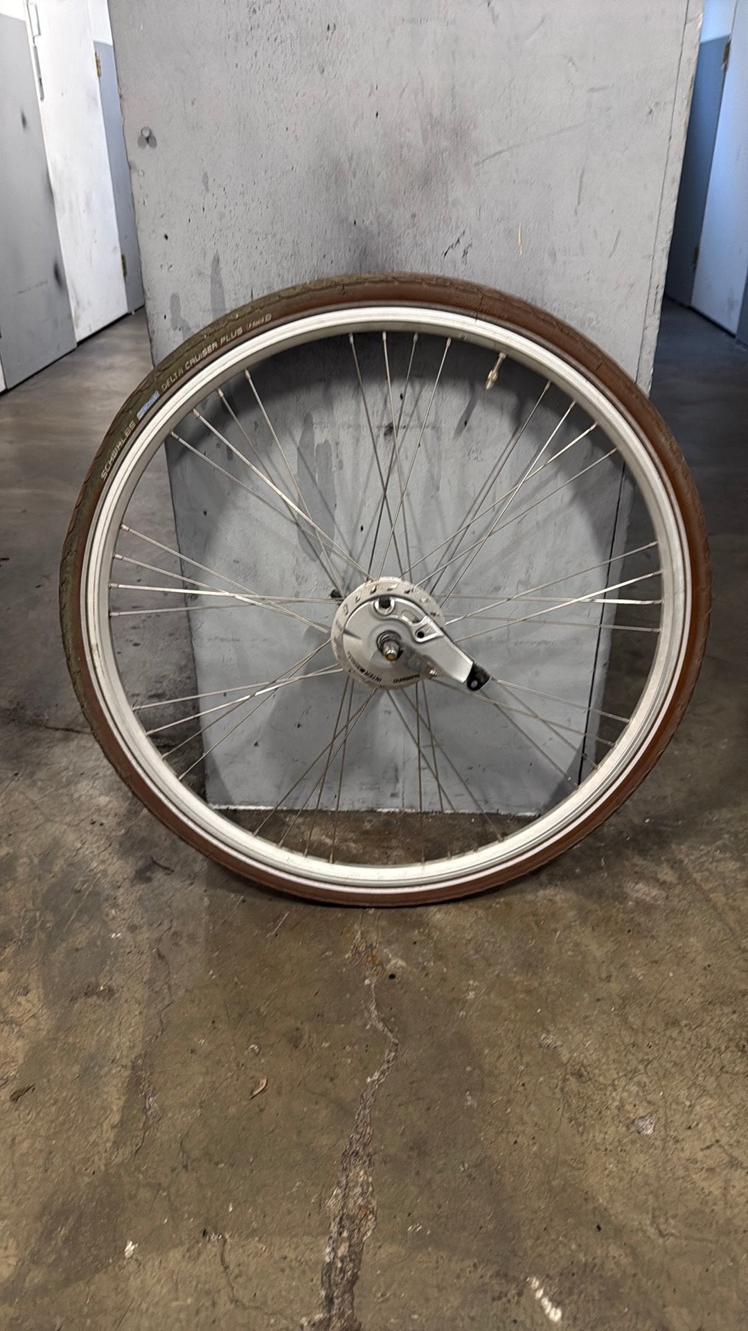 nexus 7 achterwiel 28 inch, Fietsen en Brommers, Fietsonderdelen, Zo goed als nieuw, Aluminium, Stadsfiets, Ophalen