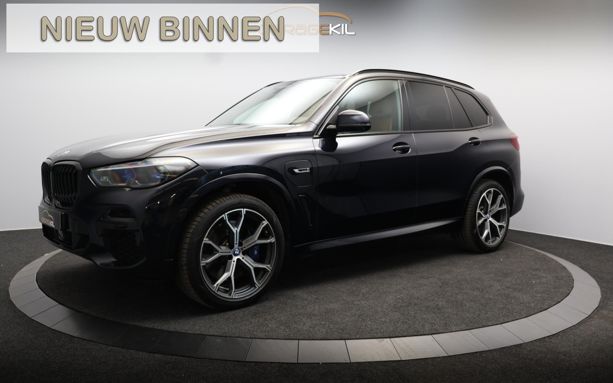 BMW X5 xDrive45e High Executive M-Sport / Dealeronderh / Kui, Auto's, Gebruikt, 394 pk, Blauw, Vierwielaandrijving