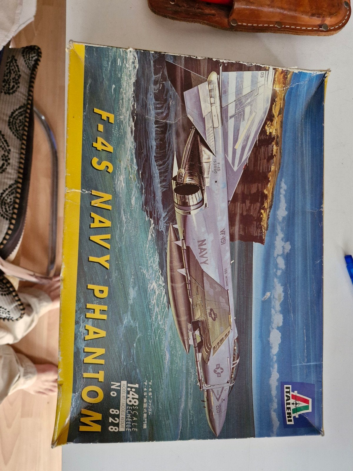Italeri F-4S Navy Phantom Modelbouwkit, Hobby en Vrije tijd, Modelbouw | Vliegtuigen en Helikopters, Italeri, Nieuw, Ophalen of Verzenden
