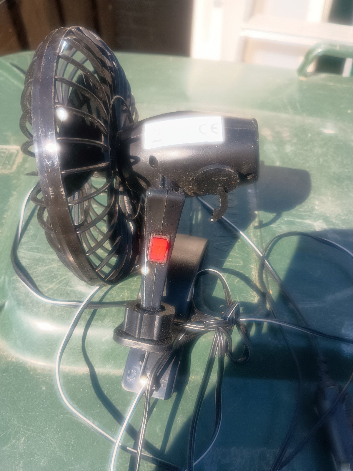 Auto ventilator 12V voor sigarettenaansteker, Auto diversen, Ophalen, Gebruikt