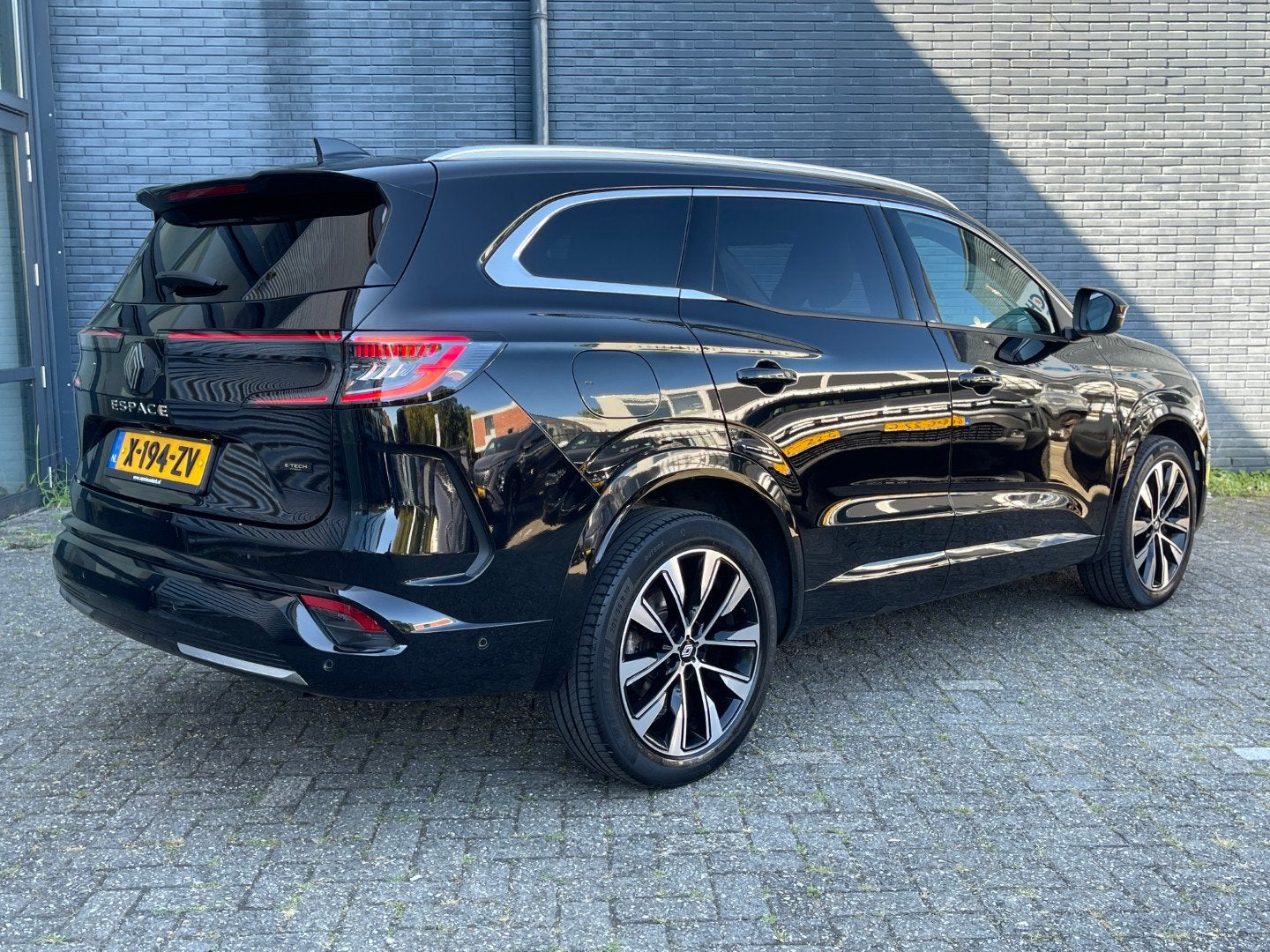 RENAULT Espace E-Tech Full Hybrid 200PK Techno Automaat | Ad, Auto's, Gebruikt, 1199 cc, Leder en Stof, Zwart
