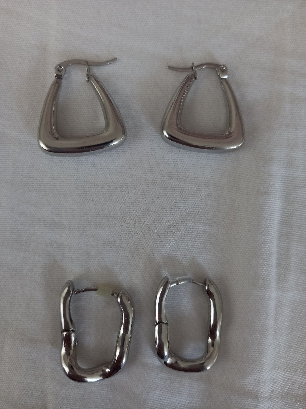 stainless steel oorringen My Juwellery, Sieraden, Tassen en Uiterlijk, Piercings, Ophalen of Verzenden, Zo goed als nieuw, Staal