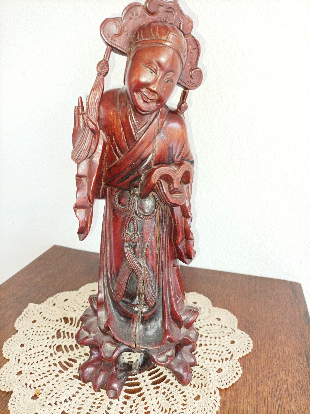 Kinesisk Guanyin hoogte 32cm, Antiek en Kunst, Ophalen of Verzenden