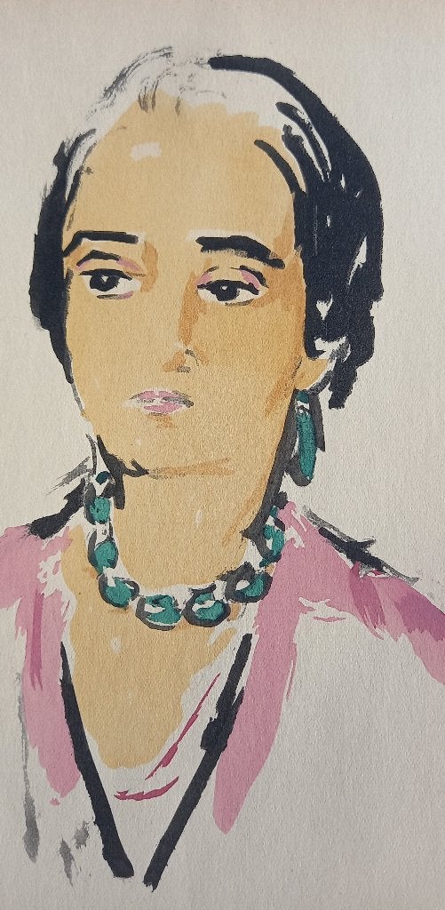 Kees Van Dongen- Pochoir uit Ed. Courières, Antiek en Kunst, Kunst | Litho's en Zeefdrukken, Ophalen of Verzenden, Lithografie