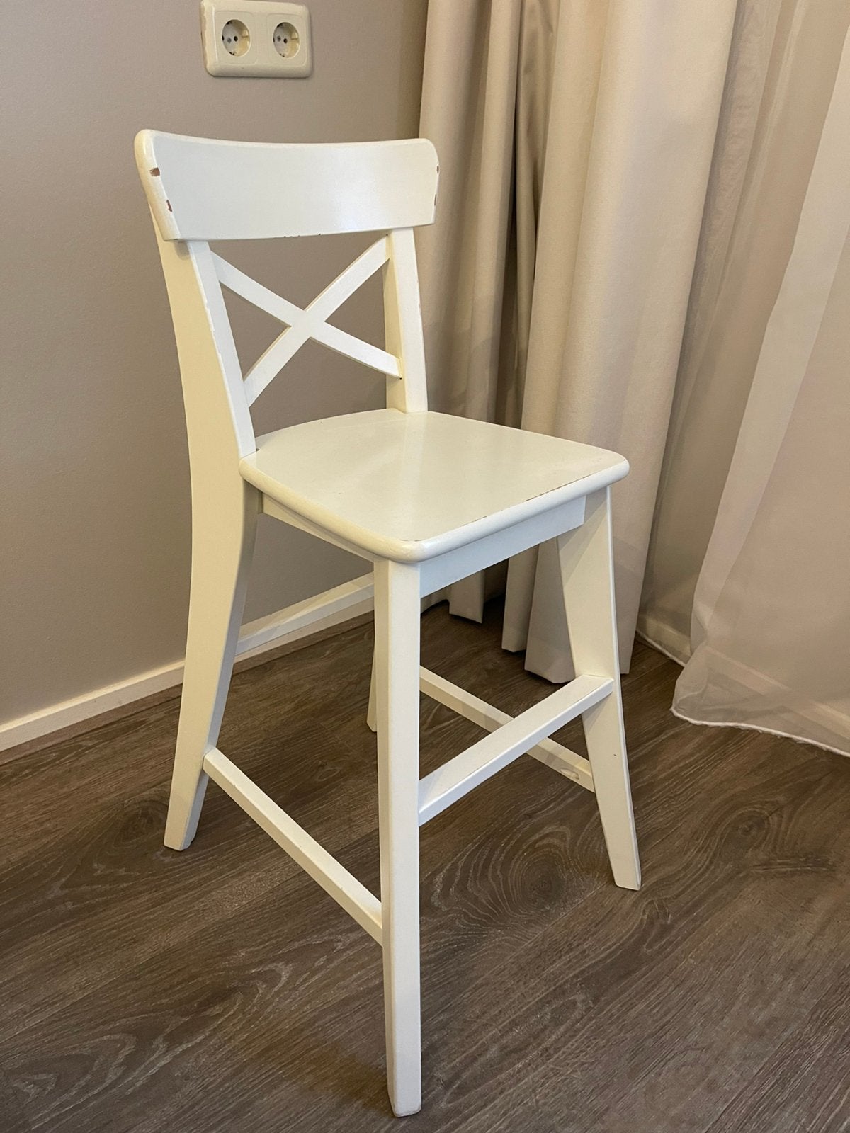 Stevige Ikea INGOLF kinderstoel, Ophalen of Verzenden, Zo goed als nieuw, Overige typen