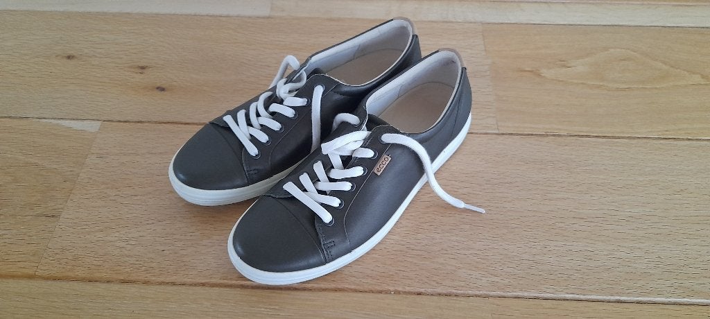 Ecco soft 7 w deep forest metallic - damessneaker maat 42, Ecco, Verzenden, Groen, Sneakers of Gympen