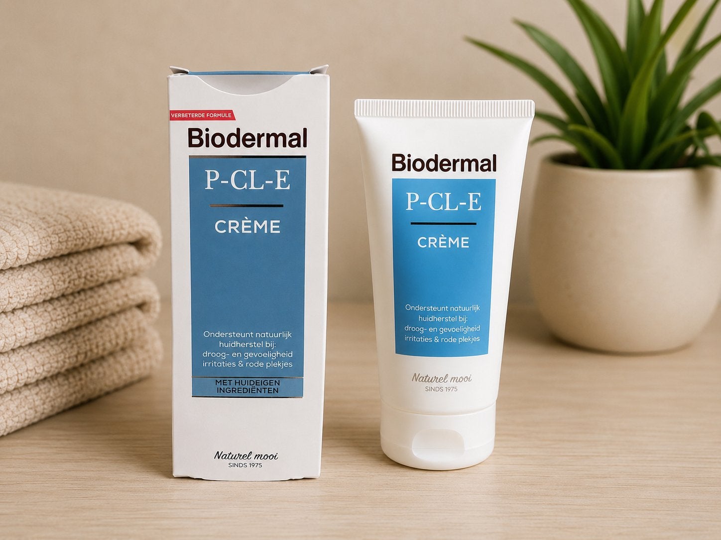 Biodermal P-CL-E Crème – Nieuw & Origineel 100 ml, Ophalen of Verzenden, Nieuw, Gehele gezicht, Verzorging