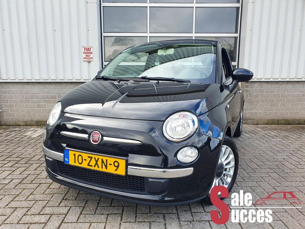 Fiat 500 C 0.9 TwinAir Lounge Origineel NL, Euro 5, Gebruikt, 31 €/maand, Cabriolet