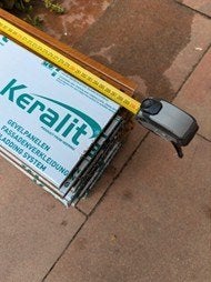 Keralit Sponningdelen 143 mm Golden Oak, Doe-het-zelf en Verbouw, Platen en Panelen, Ophalen, Nieuw, Overige materialen, Minder dan 20 mm